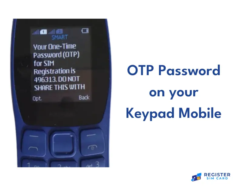 TNT Sim Registration through Keypad