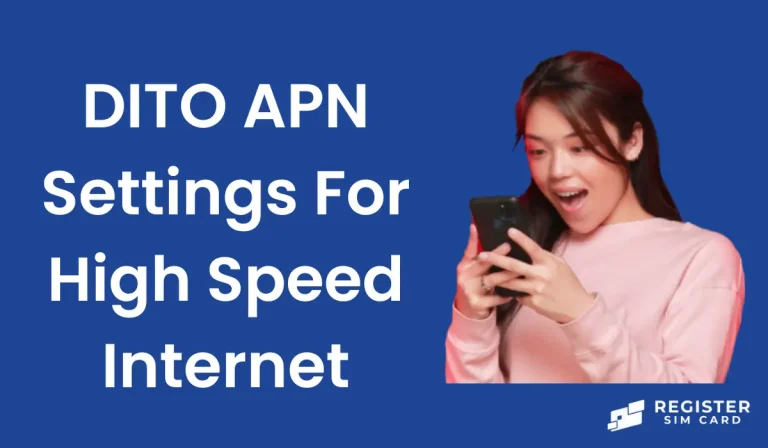 DITO APN Settings