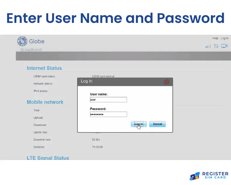 Log In to Your Router