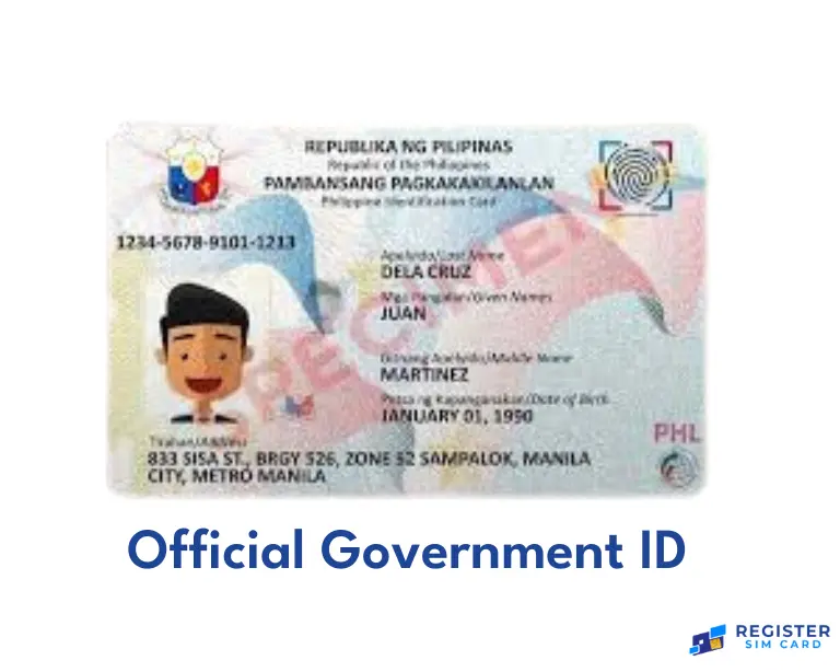 Official Government Issued ID