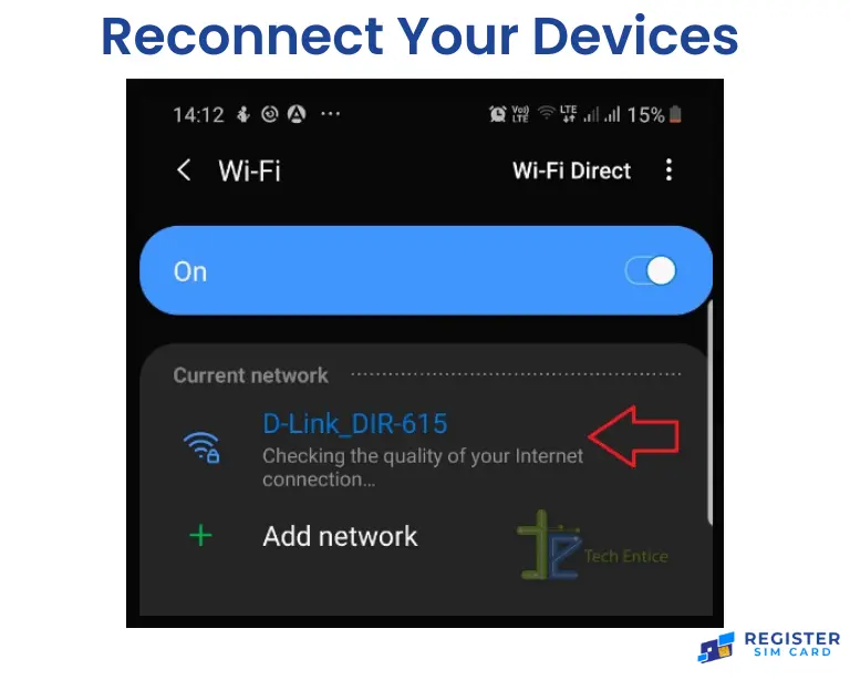 Reconnect Your Devices