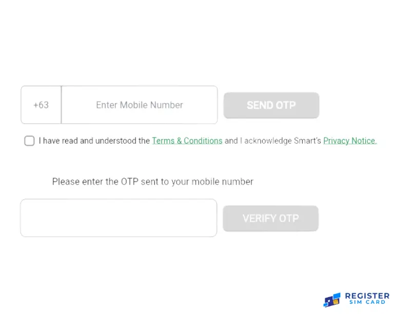 Smart SIM Number  and OTP