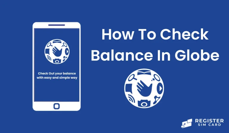 How To Check Balance In Globe?