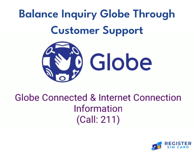 Balance Inquiry Globe Through Customer Support