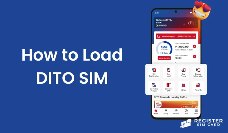 How to Load DITO SIM
